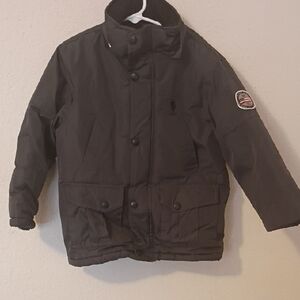 U.S. Polo Assn. Kids Black Puffer Jacket